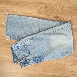 Old Navy 100% cotton sky hi straight jean